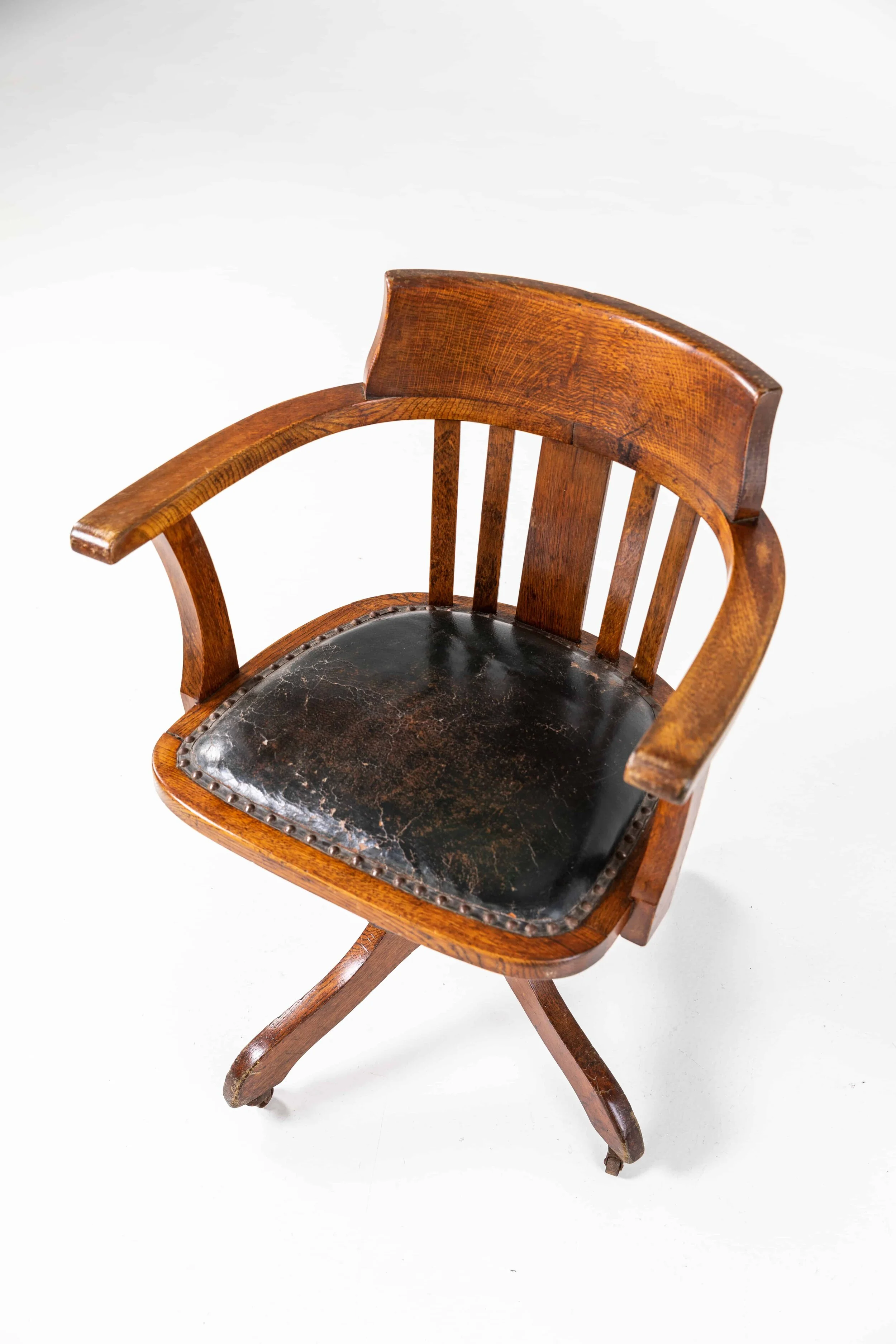 Antique Hillcrest Antique captains desk chair Antiques Workshop